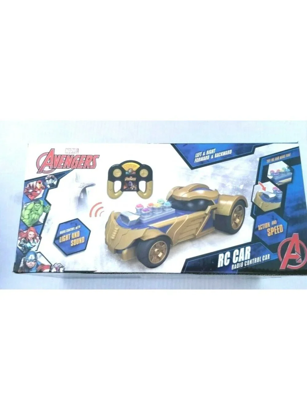 Marvel Avengers Thanos RC Radio Control Car Walgreens Exclusive 2019 27mhz NEW